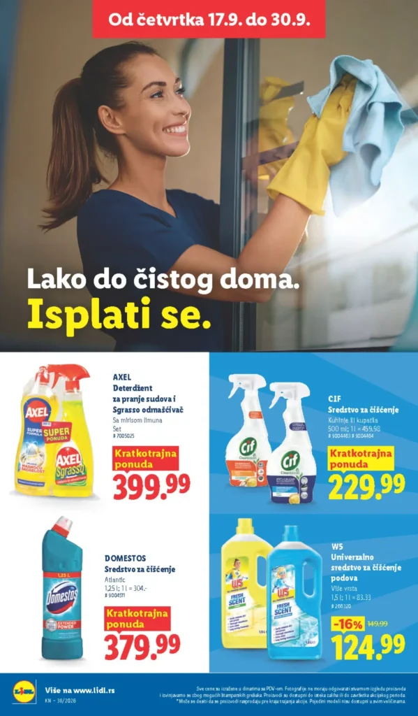 Lidl katalog, strana 38