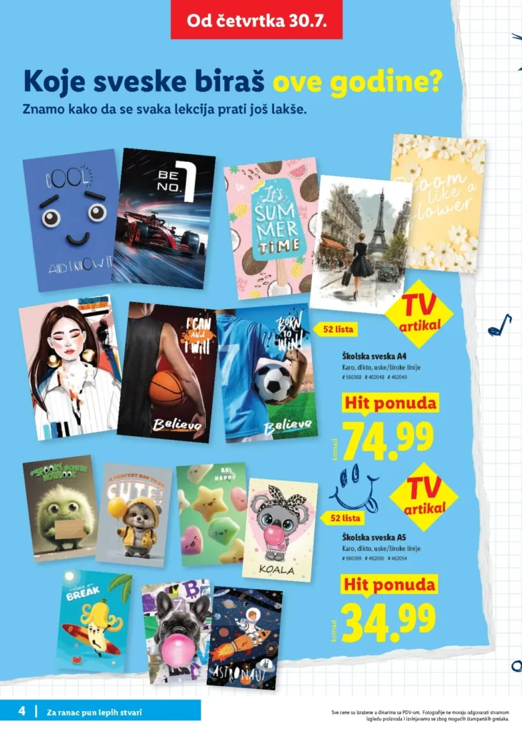 Lidl katalog, strana 4