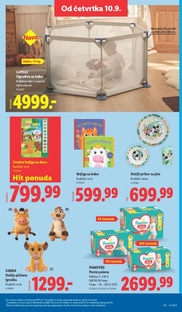 Lidl katalog, strana 74