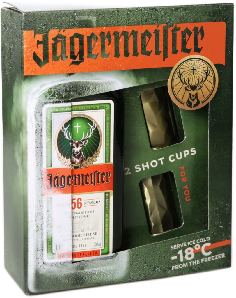 Liker Jagermaister 0.5+2xshot Glass