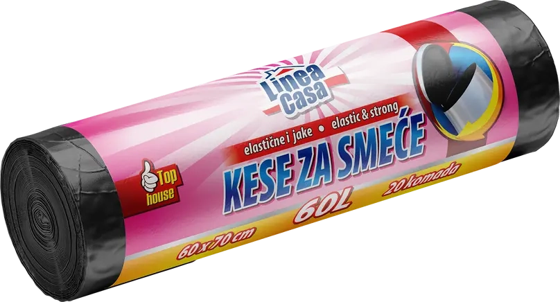 Gloss Kesa za Smece 60x70 60 l Hdpe