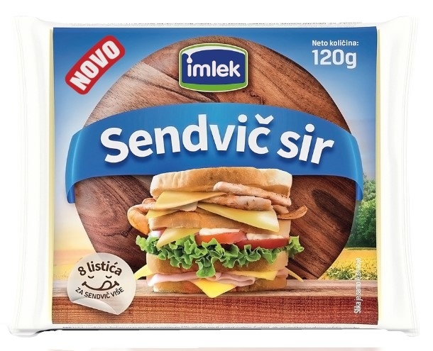 Imlek sir Sendvič Listići 120 g
