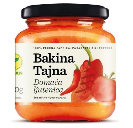Bakina ljutenica 550 g Tajna