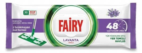 Fairy vlažne Maramice Za Mop Lavender 50/1