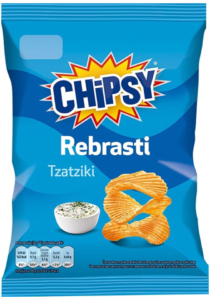 Chipsy cips rebrasti tzatziki 60 g