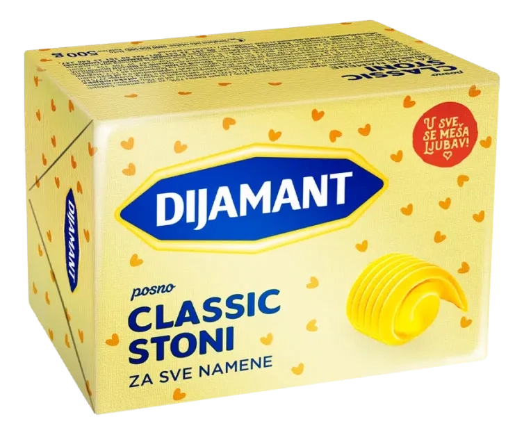 Dijamant margarin stoni classic 500 g