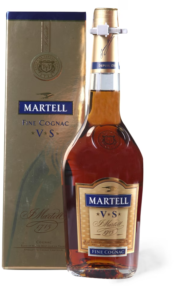 Konjak Martell vs 0,7 l