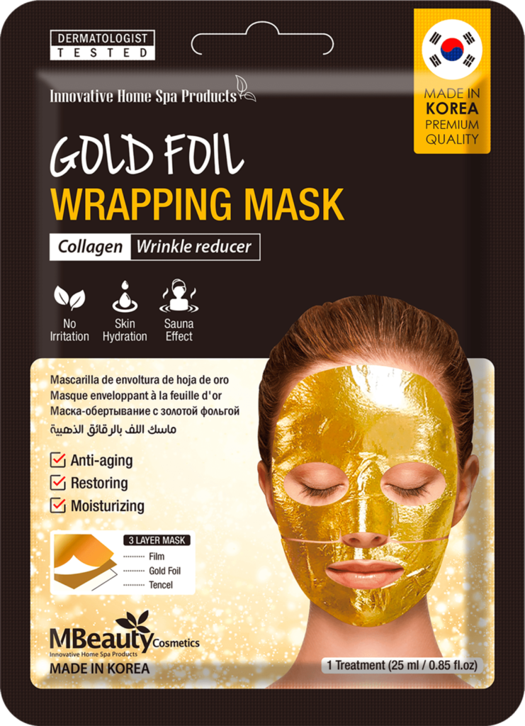 Maska Folija za Lice mb Gold 25 ml