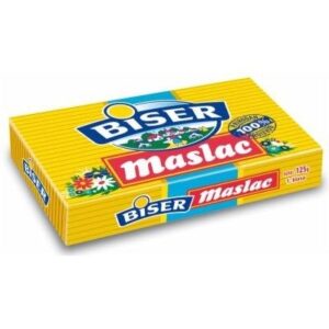 Maslac 125 g Biser