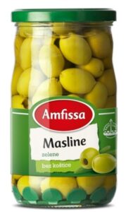 MMasline zelene bez kostice Amfissa 680 g
