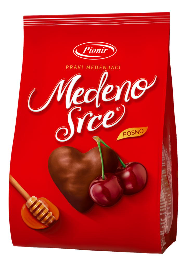 Pionir biskvit Medeno Srce Viš 350 g