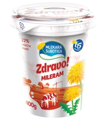 Zdravo mileram 22%mm 400 g