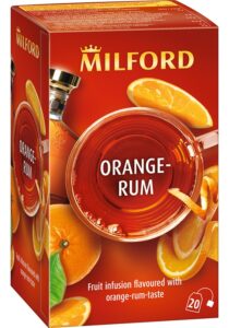 Čaj Pomorandža Rum 60 g Milford
