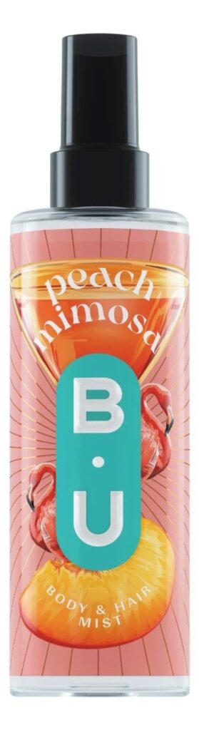 B.U.mist za telo peach mimosa 200 ml