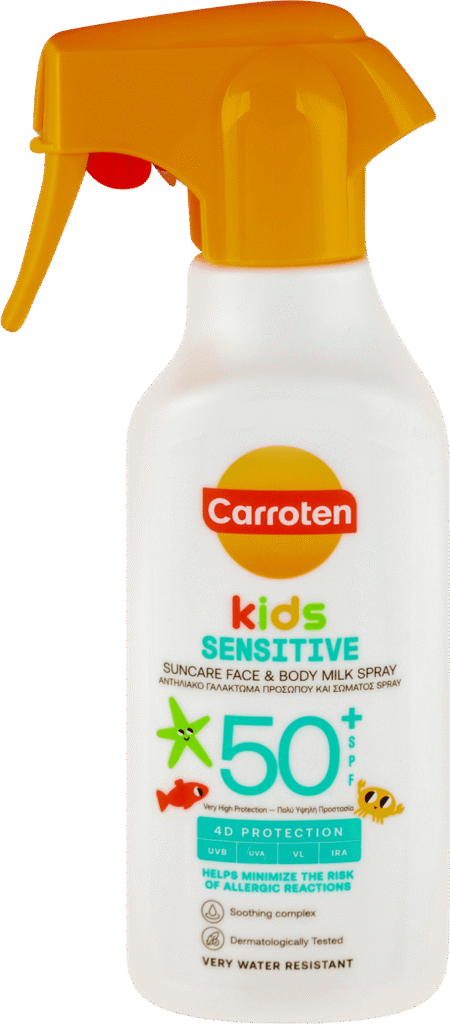 Mleko Sun Kids Spr Spf50 270 ml Carr