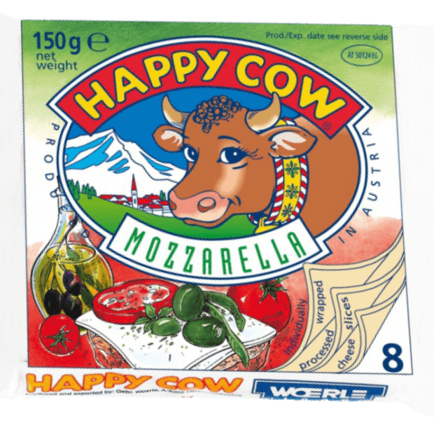 Happy Cow Mozzarella Slajs 150 g