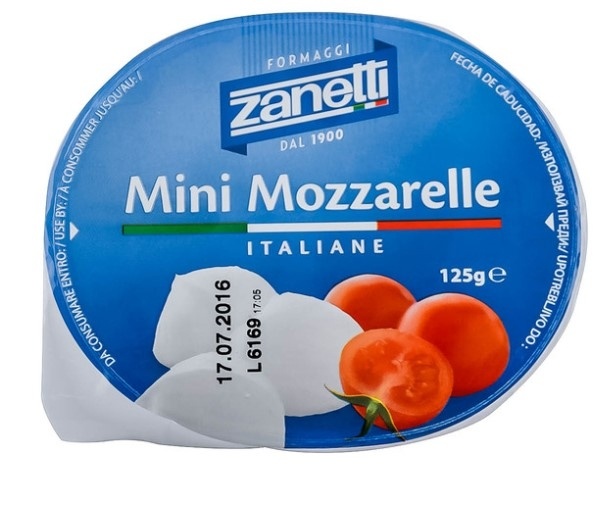 Sir Mozzarela Mini 125 g Zanetti