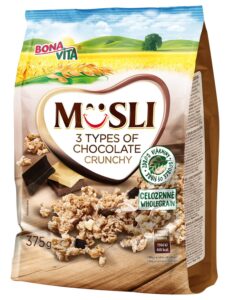 Oksa Musli Crunchy 375 g 3 Coko