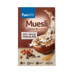 Musli Čokol Kakao 250 g Fun&fit