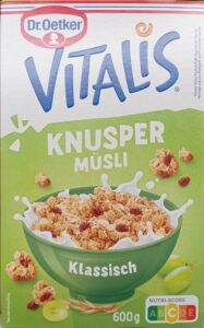 Musli Vitalis Kris Plus Klasik 600 g