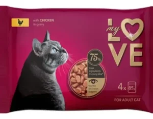 Sos za Mačke Piletina 4x 85 g my Love