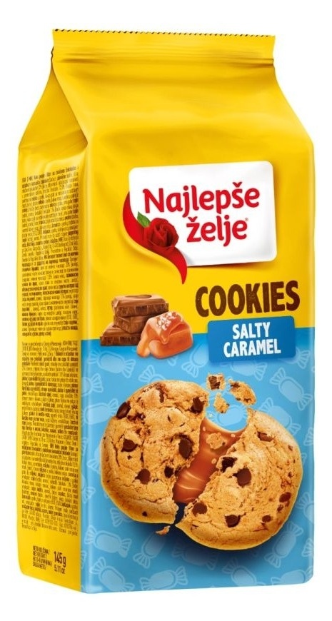 Štark keks nž Cookies Karamela 145 g