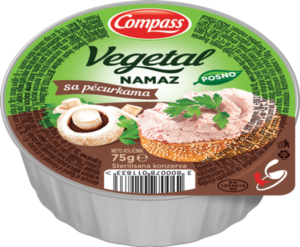 Namaz Vegetal sa Pečurkama 75 g Comp