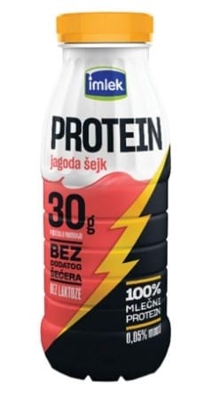 Imlek Protein Jagoda Sejk 0.3 l Pet