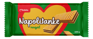 keks Napolitanke 400 g Nugat