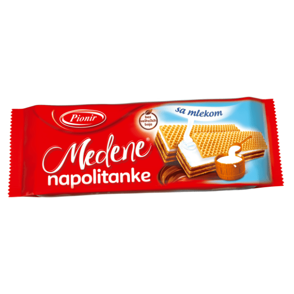 Pionir napolitanke Medene mleko 0160 21