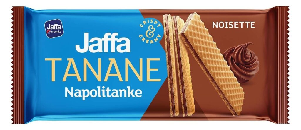 Jaffa napolitanke tanane noisette 160 g