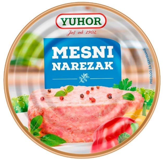 Mesni narezak Yuhor limenka 150 g