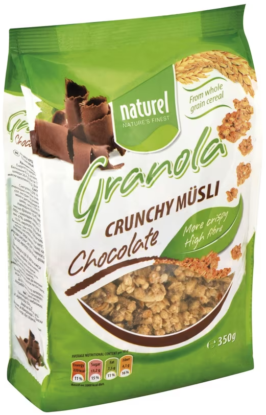 Musli Čokolada Naturel 350 g