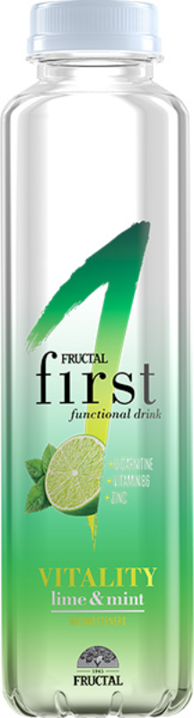 Voda Funkc First Lime Ment Pet 0,5 l