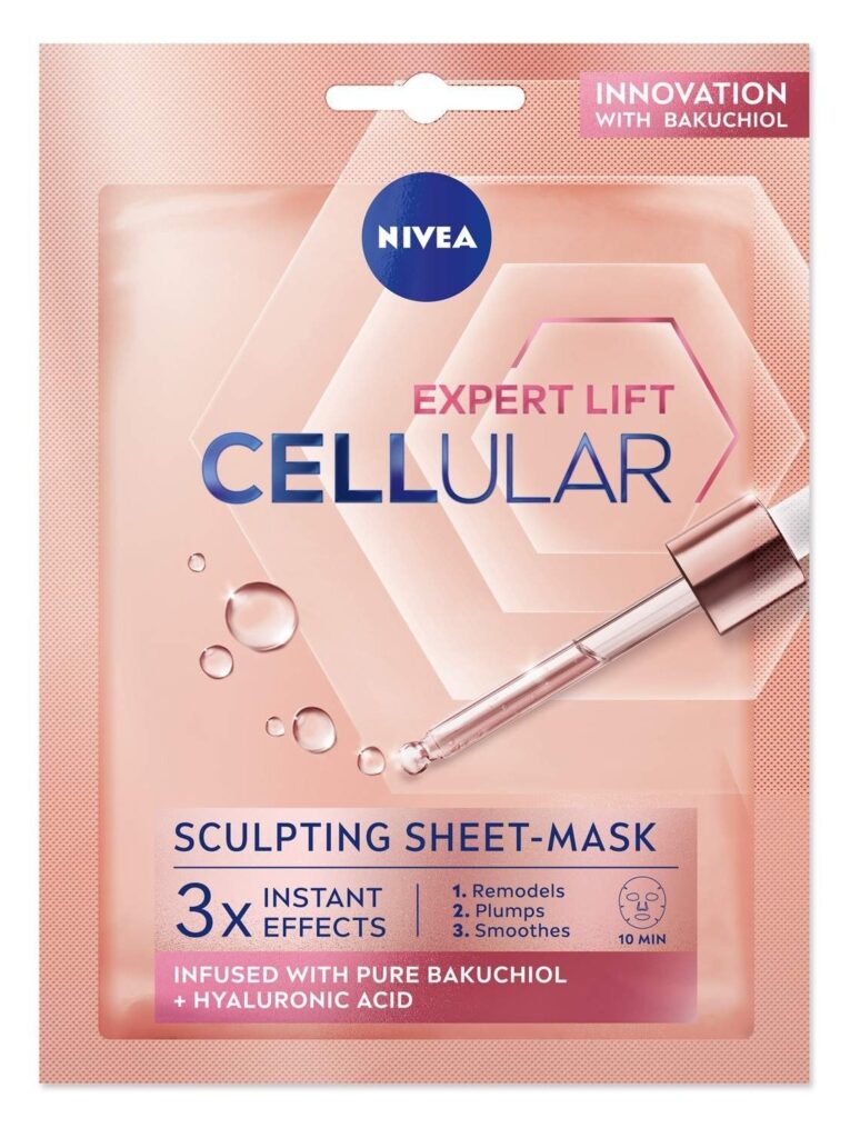 Nivea maska Lice Cellu Volume Sheet