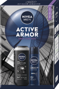Nivea set Men 2025 Active Armor Box