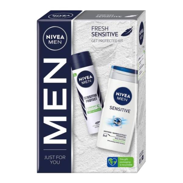 Nivea set Men Fresh Sensitive Box