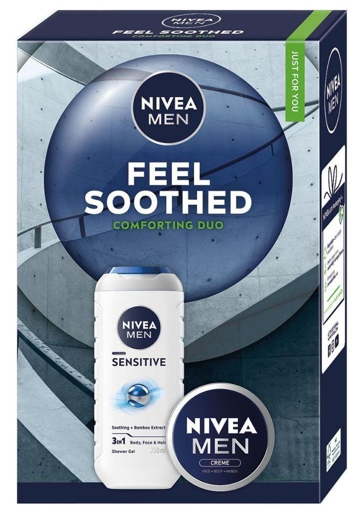Nivea set men 2025 feel soothed box xmax