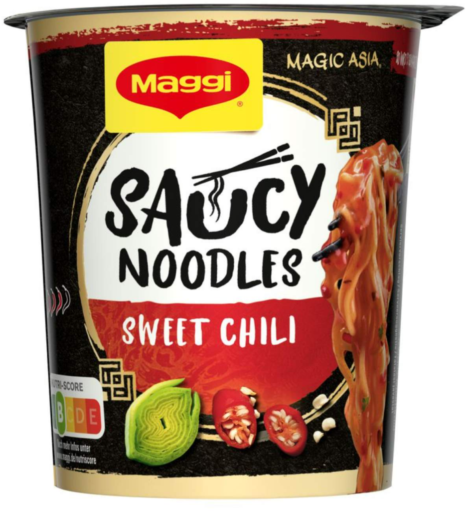 Nudle Čaša Sweet Chili 75 g Maggi