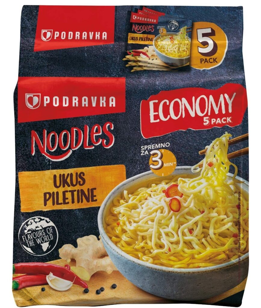 Podravka nudle kokosji noodles 375 g podravka
