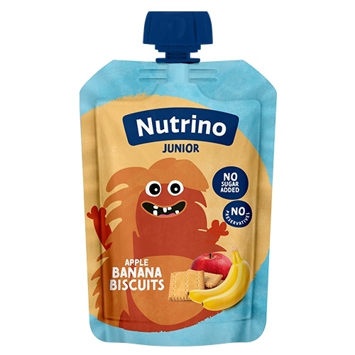 NUTRINO JUN.PAUC jabuka-banana-keks 100 g