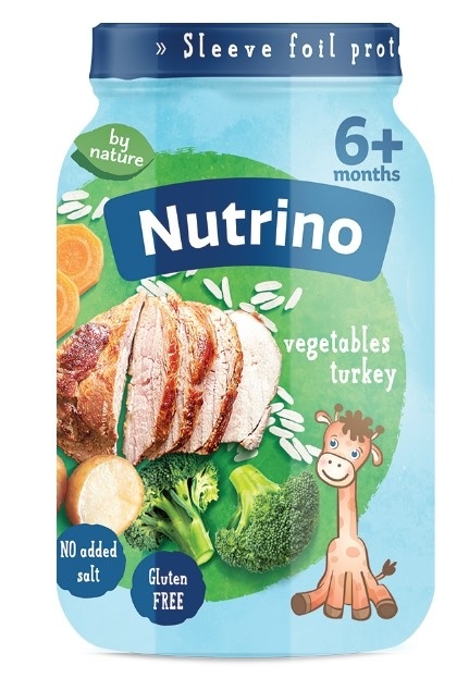 Nutrino kašica ćuretina, broko., pavl. i pir. 190 g