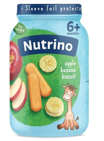 Nutrino kašica Jab Banan Keks 190 g