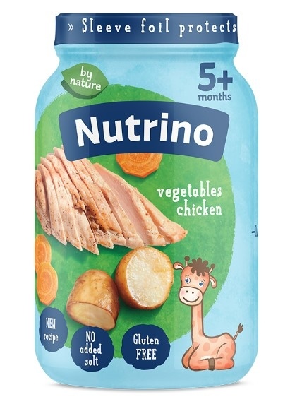 Nutrino kasica povrce sa piletinom 190 g