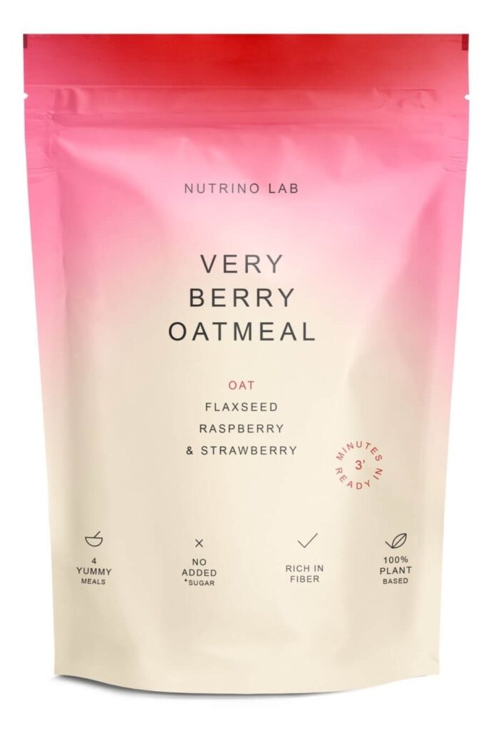 Nutrino Lab ovsena kaša Very berry 200 g