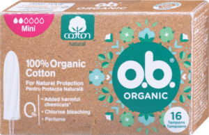 Tamponi Organic Mini 16/1 ob
