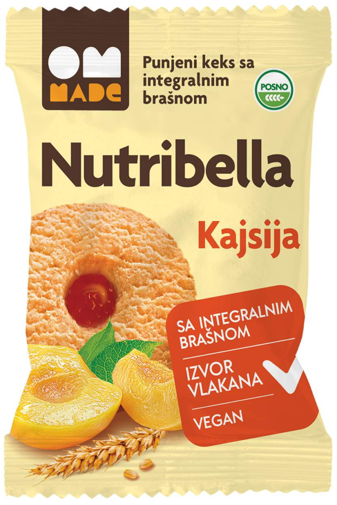 Nutribella biskvit kajsija 50 g