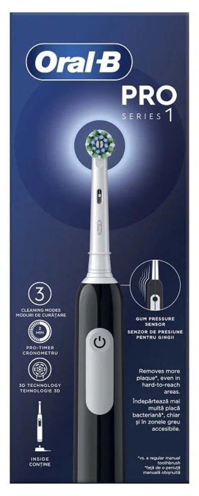 Oral b Pro Series1 Black Ele.četkica 1/1