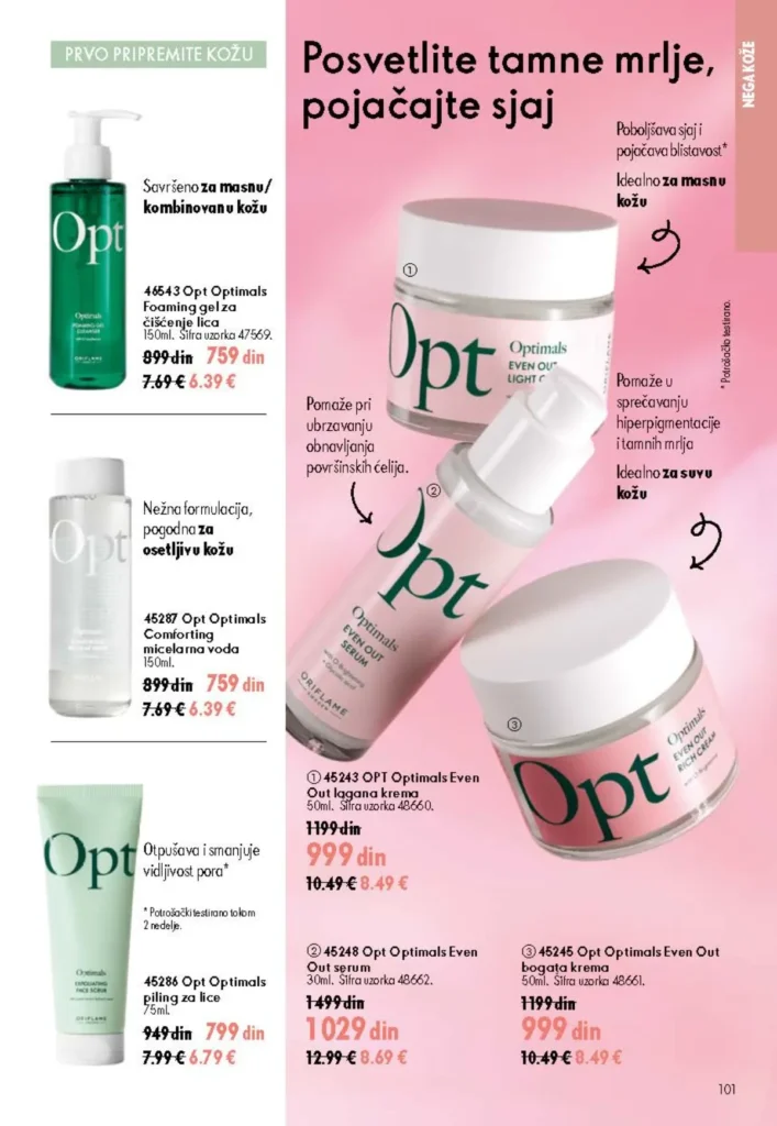 Oriflame katalog, strana 101