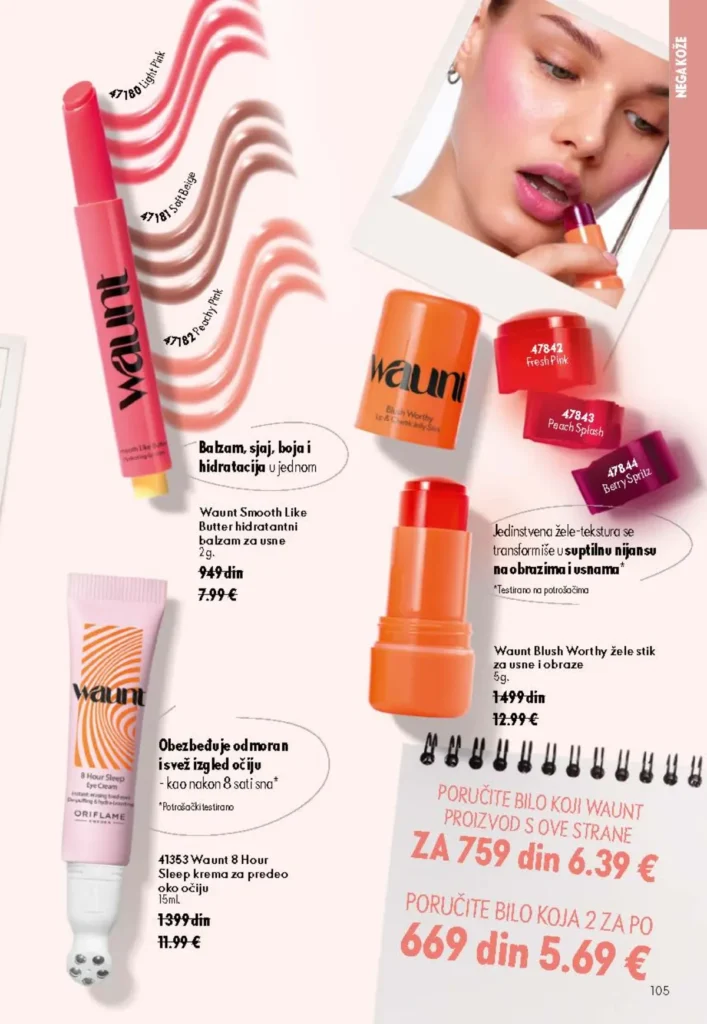 Oriflame katalog, strana 105
